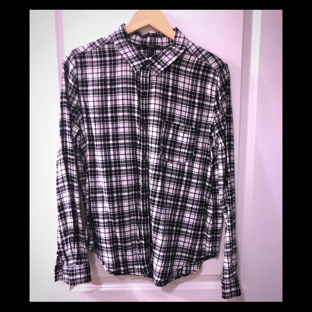 Flannel button up